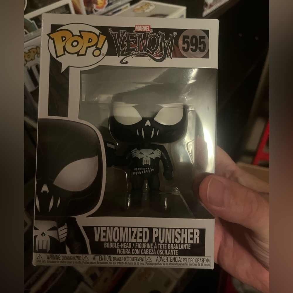 Venomized punisher funko pop!